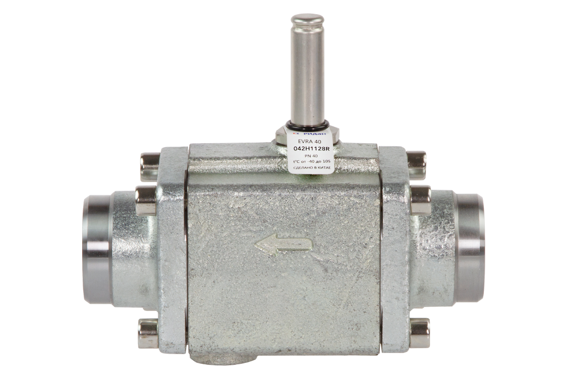 Ридан 042H1126R — Электромагнитный клапан EVRA 32 с ответными фланцами в комплекте, без катушки