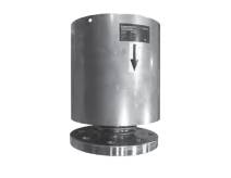 Ридан НС 082X9223R — Осевой сильфонный компенсатор из нержавеющей стали для ГВС Ду100/Ру16 +24/-56 мм с защитным кожухом и внутренней направляющей, фланец