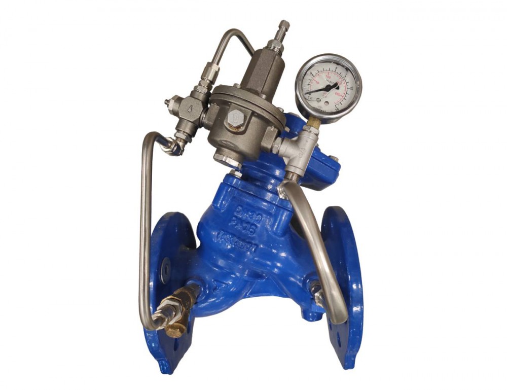 Ридан C101-R 082X6106R — Регулятор давления «после себя» в сборе DN200, PN16 (диапазон настройки: 0,5...8 бар)