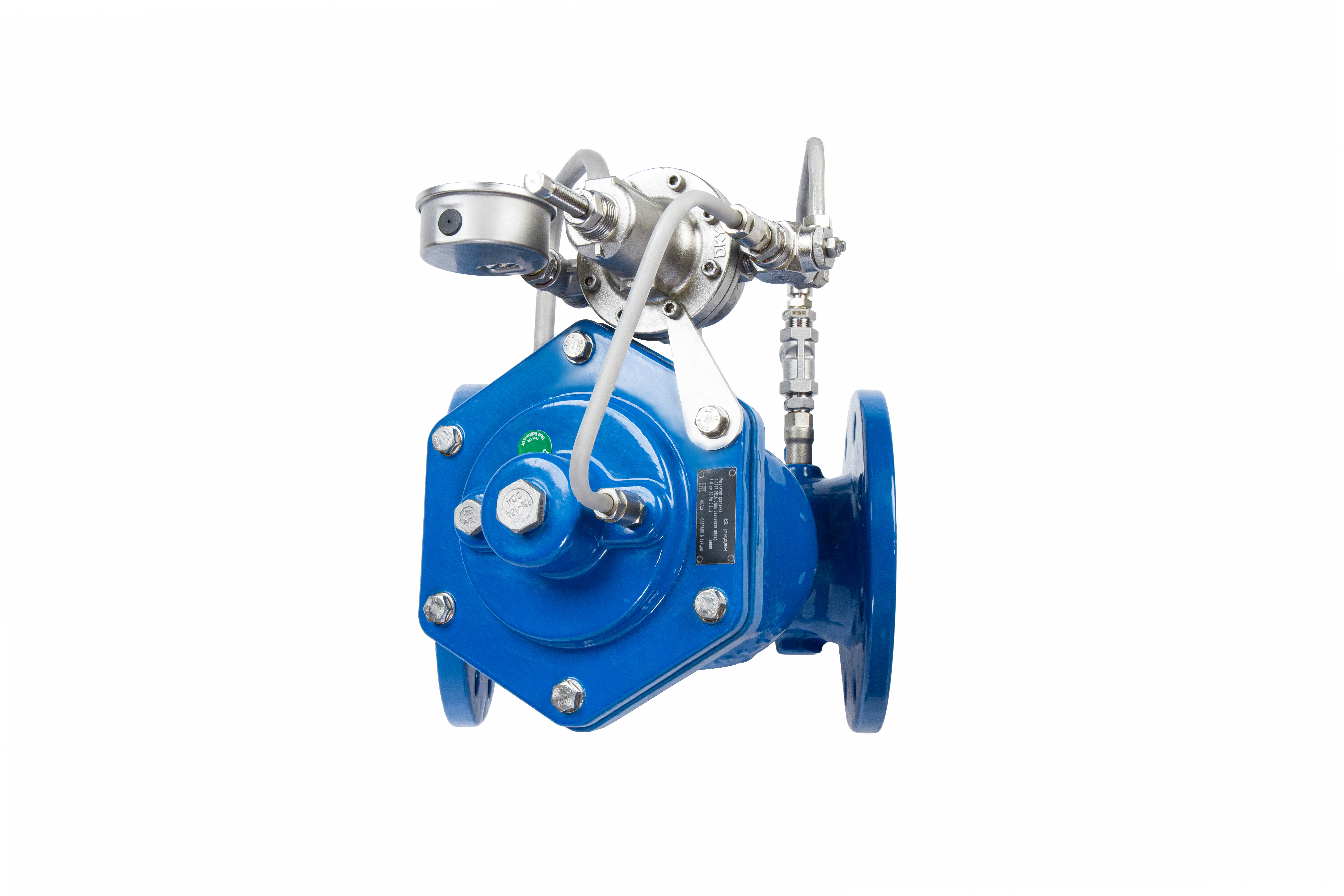 Ридан C301-R 082X6146RL — Регулятор давления «до себя» в сборе DN200, PN16 (диапазон настройки: 0,5...8 бар, L=600 мм)