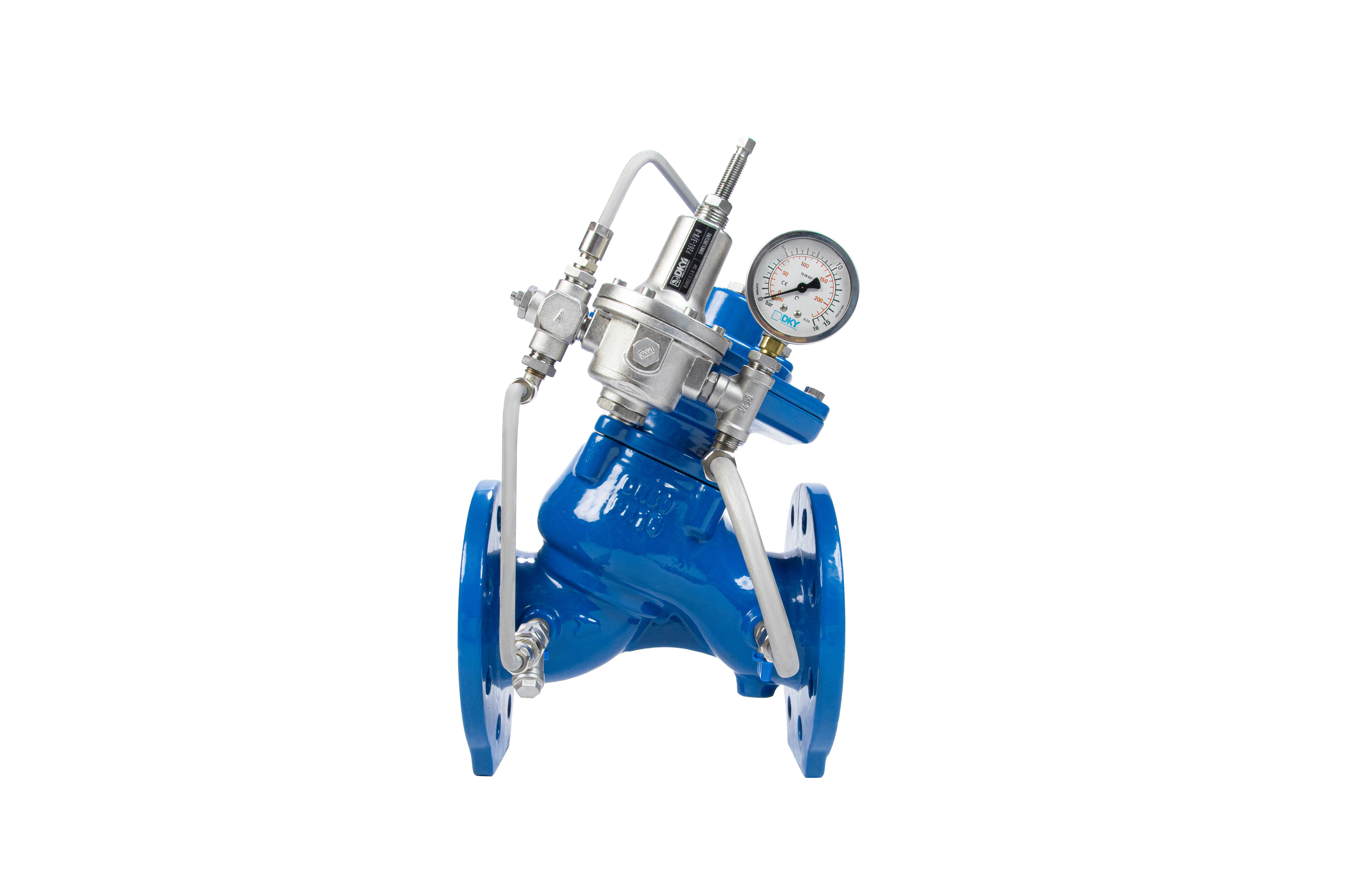 Ридан C101-R 082X6107RL — Регулятор давления «после себя» в сборе DN250, PN16 (диапазон настройки: 0,5...8 бар, L=730 мм)