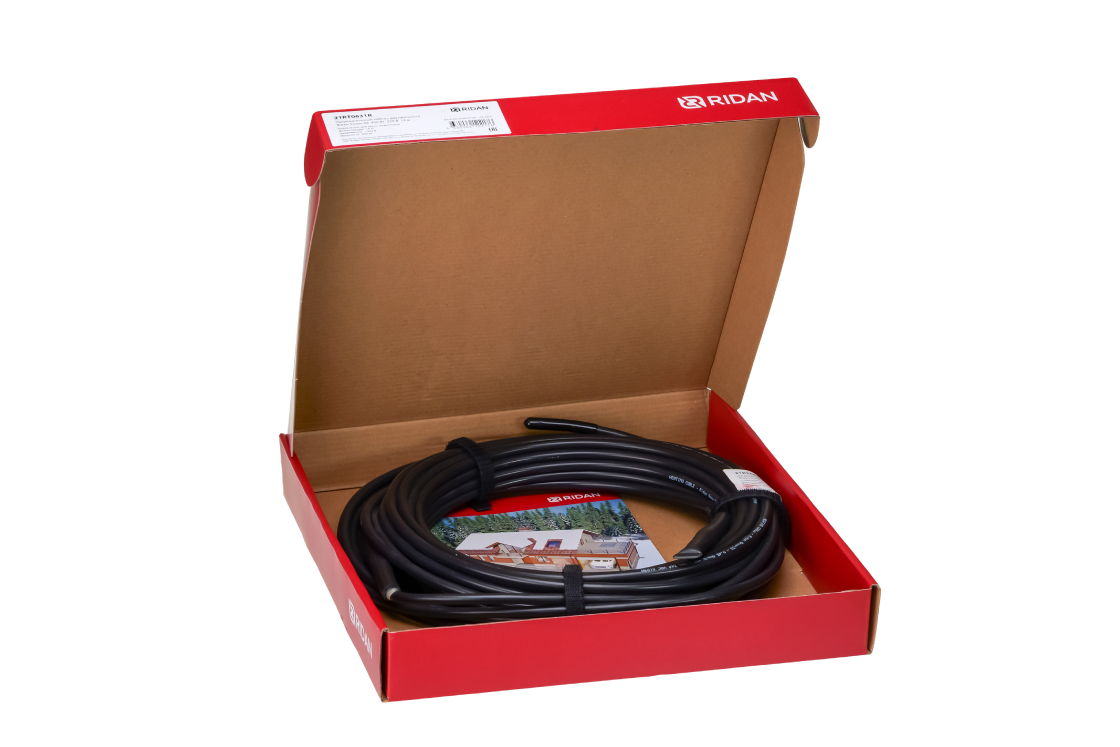 21RT0634R — Нагревательный кабель Ridan Snow-30, 1020 Вт, 230 В, 34 м