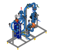 Ридан БТП-HS-ХХХ-YYY-C-S V2 - Стандартный узел управления системами отопления (вентиляции)  